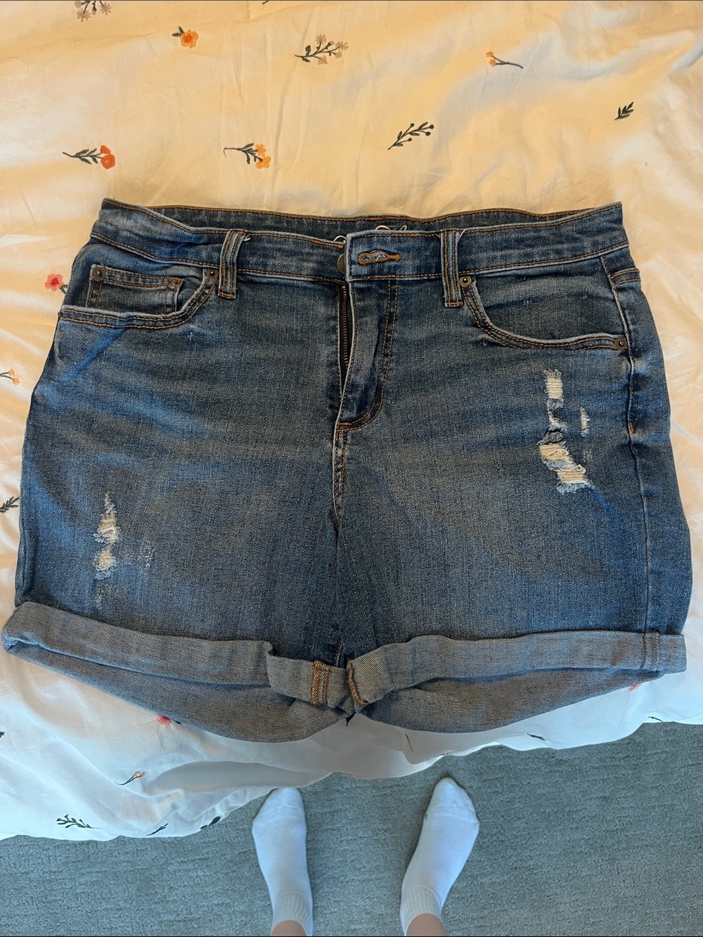 Mid rise Boyfriend Short